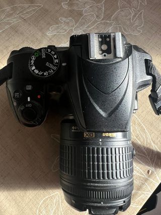 Cámara Nikon D3400 Negra + Objetivo 18-55mm