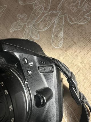 Cámara Nikon D3400 Negra + Objetivo 18-55mm