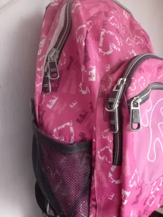 Mochila rosa Totto