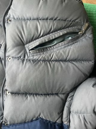 Plumas verlac azul y gris