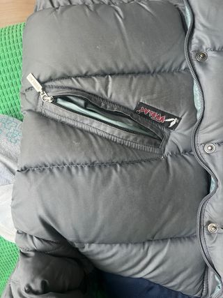 Plumas verlac azul y gris