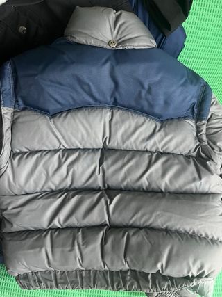 Plumas verlac azul y gris