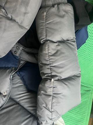 Plumas verlac azul y gris