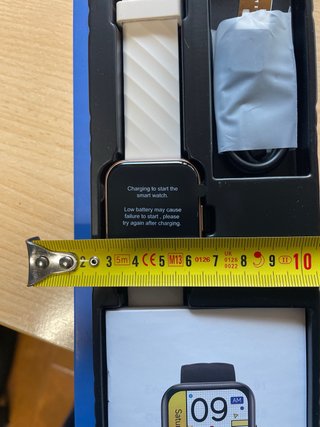 Reloj Inteligente Mujer/Hombre Beige/Dorado