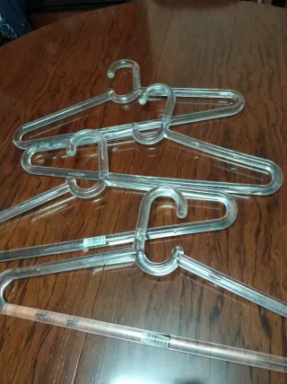 Lote Perchas Metacrilato Nuevas