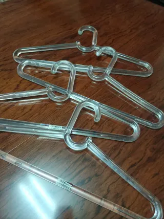 Lote Perchas Metacrilato Nuevas