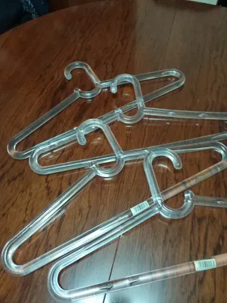 Lote Perchas Metacrilato Nuevas