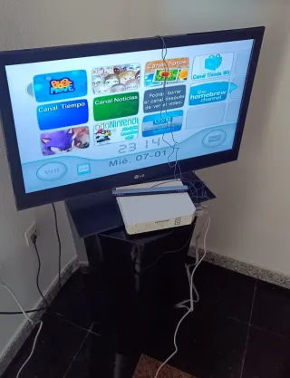 Nintendo Wii Completa en Caja. Compatible Gamecube