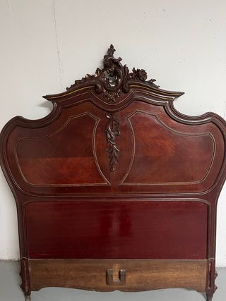 Cama con pies Luis XVI pequeño madera