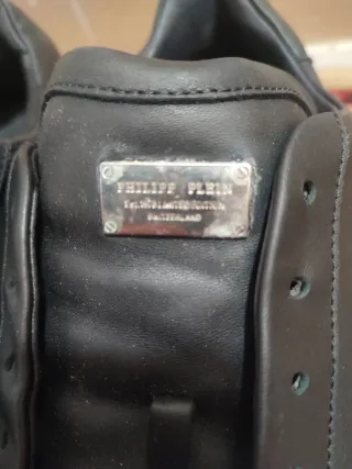 Zapatillas Philipp Plein Talla 46/47 Negras y Dora