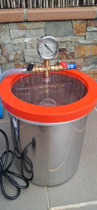 Bomba de Vacío VEVOR con Tanque 12l