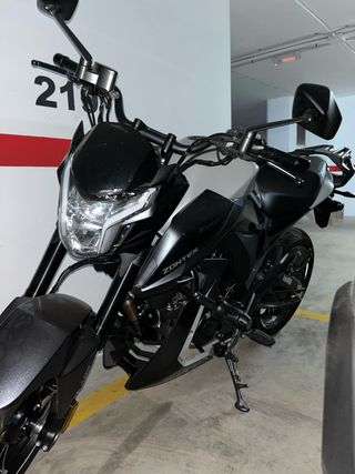 Moto Zontes Z2 Negra/Plata 125cc
