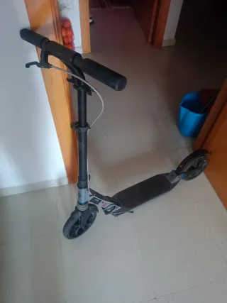 Patinete plegable con freno