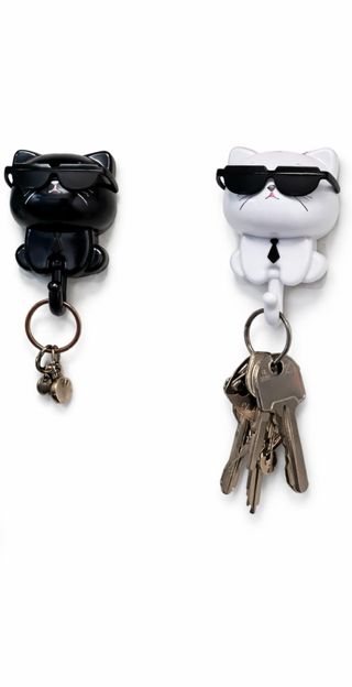 Llaveros Gato de pared