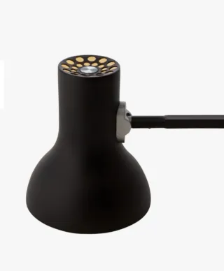 Lampada da tavolo metallo nera