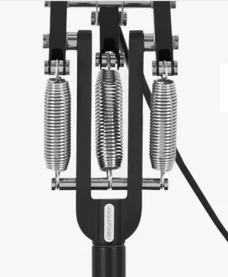 Lampada da tavolo metallo nera