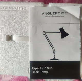 Lampada da tavolo metallo nera