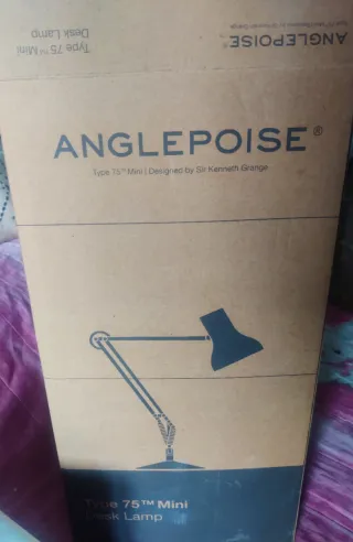 Lampada da tavolo metallo nera