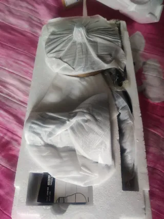 Lampada da tavolo metallo nera