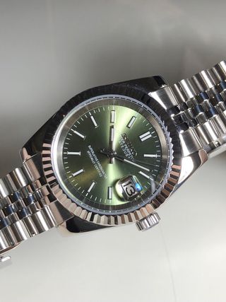 Seiko Mod - DateJust Verde Oliva (“Olive Green”)