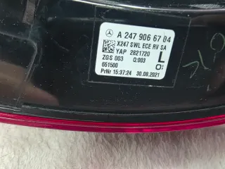 Faro trasero Mercedes