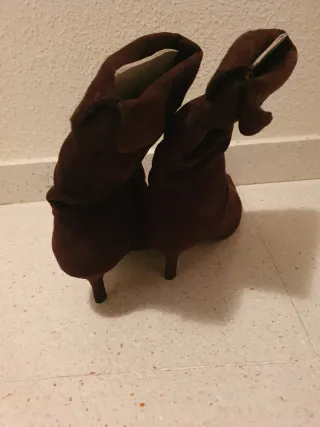 Botas slouchy marrones