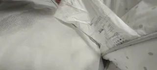 Chichonera cuna Ikea topos y funda nórdica