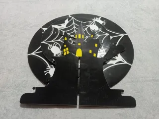 Set mini moldes , rodillos y bandeja halloween