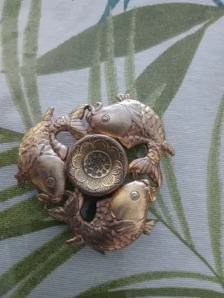 Fidget Spinner Peces Dorados