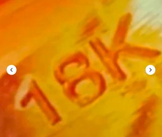 Pulsera laminada oro 18k