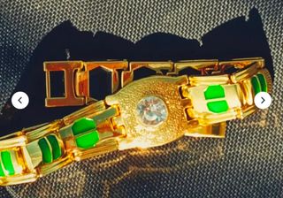 Pulsera laminada oro 18k