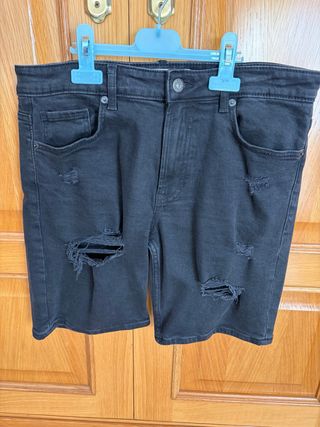 Bermuda vaquera juvenil