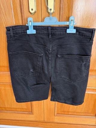 Bermuda vaquera juvenil