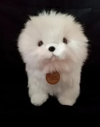 Peluche cachorro Bichón maltés  Muy realista NUEVO