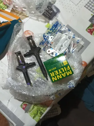 2 Inyectores Mazda 6 + Junta Escape + Filtro