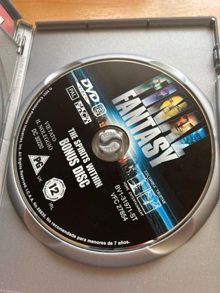 Final Fantasy La Fuerza Interior DVD