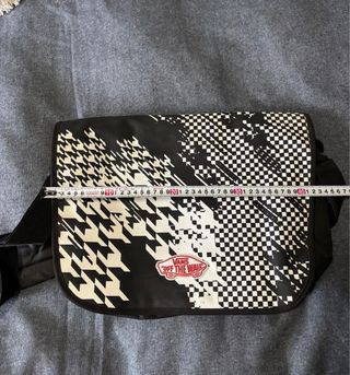 Bandolera Vans Negra y Blanca