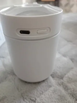 Ambientador humidificador de coche con luces