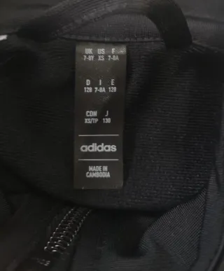 Conjunto chándal Adidas 7-8 años