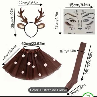 Disfraz de Ciervo Talla M