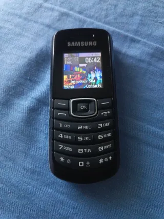 Samsung GT-E1080W Negro