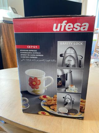 Cafetera Ufesa Eleganza CE7121