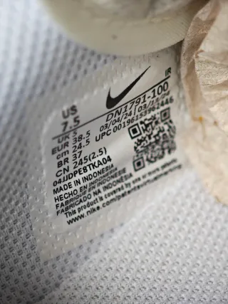 Zapatillas Nike Cortez Blancas (Nuevas)