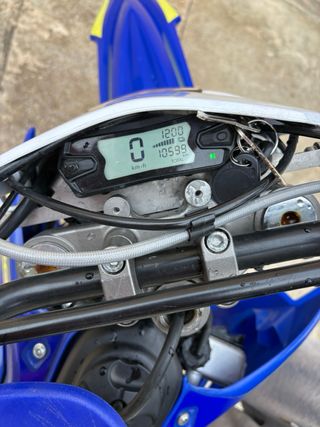 Sherco Supermotard Azul y Blanca