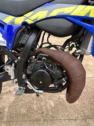 Sherco Supermotard Azul y Blanca