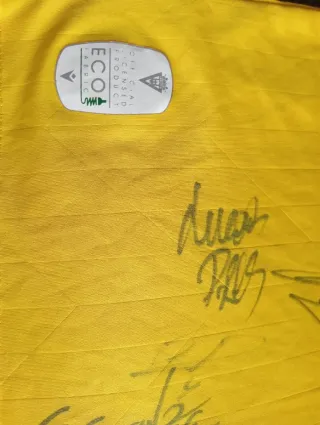 Camiseta Cádiz CF firmada