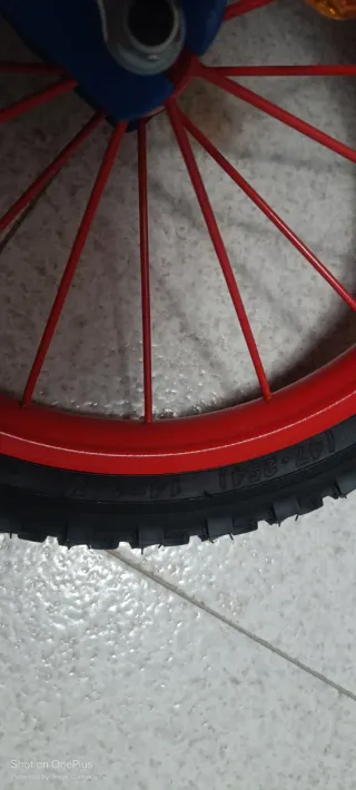 Bicicleta Infantil Spiderman Azul