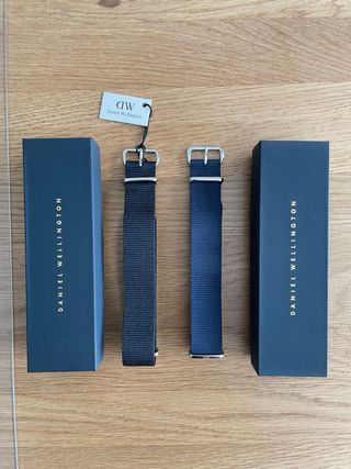 Reloj Daniel Wellington con 3 correas