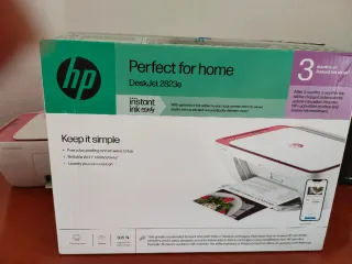 Impresora HP DeskJet 2630 Rosa y Blanca
