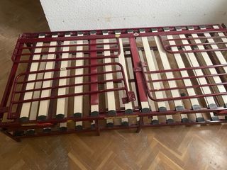 Cama doble metálica casi nueva